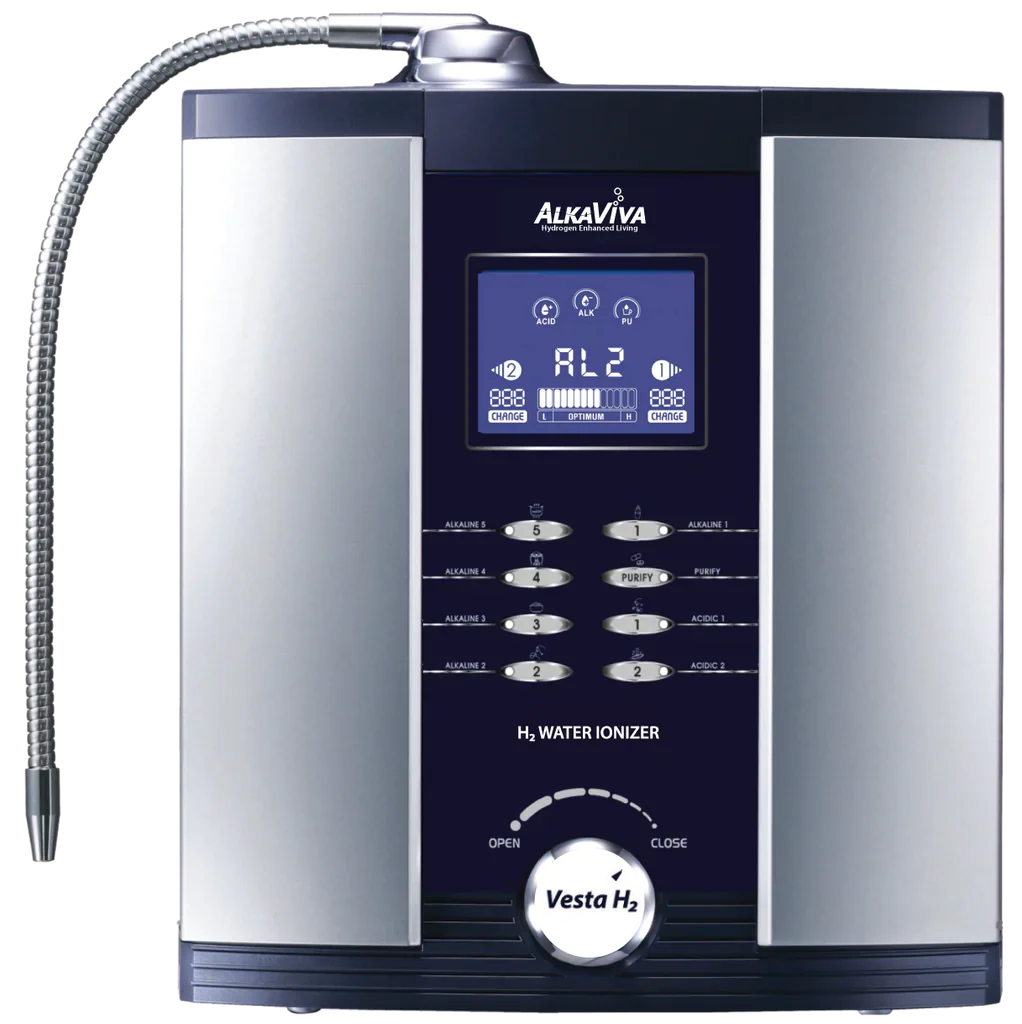 AlkaViva Vesta H2 — Настольный Ионизатор Воды с Водородом
